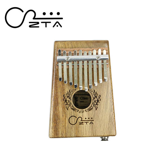 ZTA 10 Key Koa Kalimba With EQ Bundle Thumb Finger Piano Percussion Musical Instrument