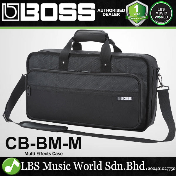Boss CB-BM Small Medium Size Case for Multi Effects Pedal with Pockets (CBBMS CBBMM CB BM S M)