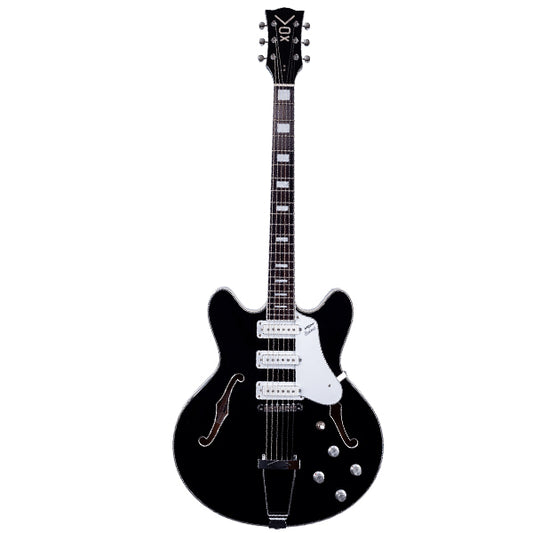 Vox Bobcat S66 Maple Plywood Semi Hollow Electric Guitar With SSS Pickup and Macassar Ebony (BCS66 BC S66)