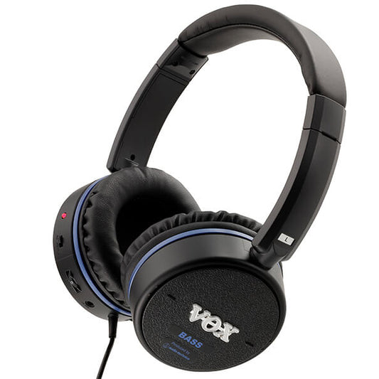 Vox VGH BASS Closed Air Dynamic Wired Guitar Amplifier Headphones with Effects
