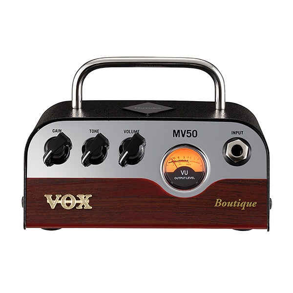 Vox MV50 Boutique 50 Watt 1 Channel Hybrid Tube Guitar Amp Amplifier Head (MV50BQ MV50 BQ)