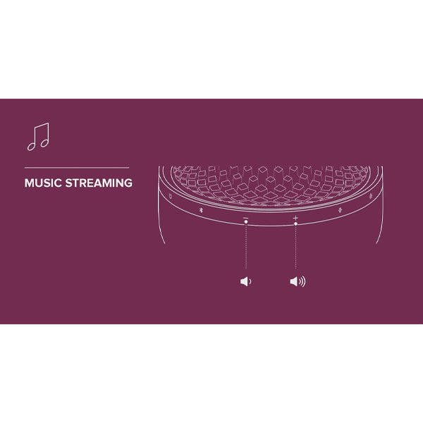 Harman Kardon Aura Studio 4 Portable Bluetooth Transparent Home Speaker with Theme Lighting