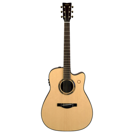 Yamaha TAG3 C 41 Inch Solid Spruce Top Dreadnought Acoustic Electric Guitar with Pickup (TAG3C)