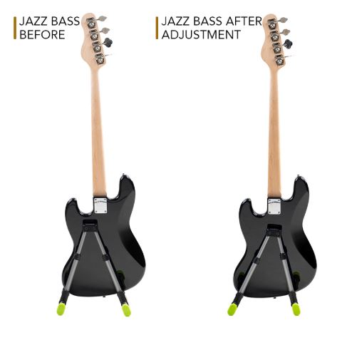 Cherub WGS-10 Movable Slip Tray Foldable Guitar Stand (WGS10 WGS 10)