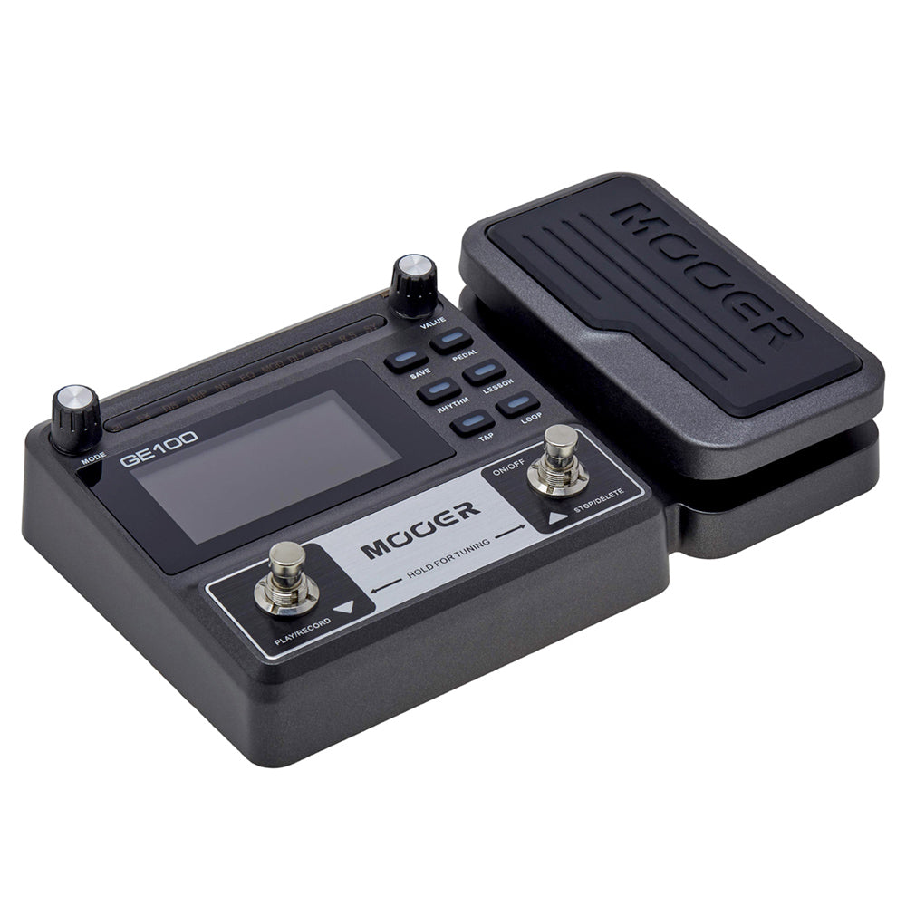Mooer GE100 Multi Effect Processor for Electric and Bass Guitar Pedal (GE-100)