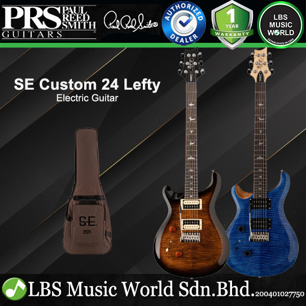 PRS SE Custom 24 Left Handed Solidbody Electric Guitar HH Pickup