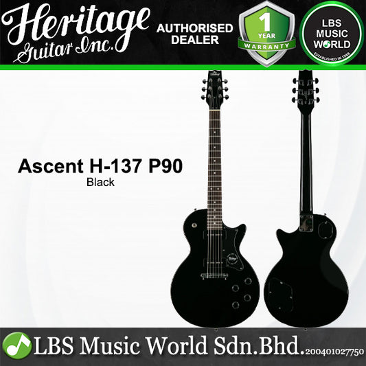 Heritage Ascent H-137 P90 Okoume Body Electric Guitar SS Pickups with Laurel Fretboard (H137)