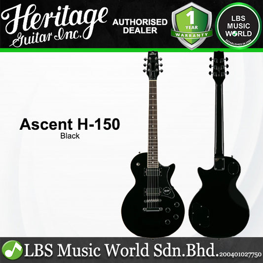 Heritage Ascent H-150 Okoume Carved Basswood Top Body Electric Guitar HH Pickups with Laurel Fretboard (H150)
