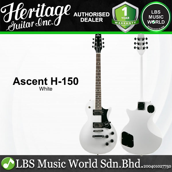 Heritage Ascent H-150 Okoume Carved Basswood Top Body Electric Guitar HH Pickups with Laurel Fretboard (H150)