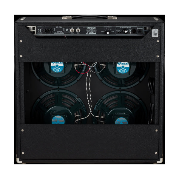 Fender Tone Master Super Reverb 4x10 Inch 200 Watt Amp Guitar Combo Amplifier with Footswitch - 230V UK