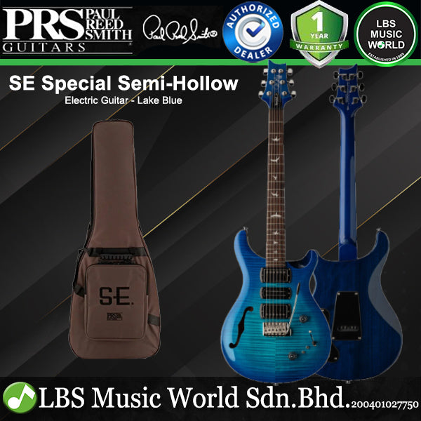 PRS SE Special Semi-Hollow Electric Guitar HSH Pickup With Rosewood Fretboard and Gig Bag