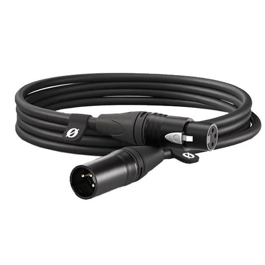 Rode XLR-3 10 Feet Premium XLR Cable Male to XLR Female (XLR3M)