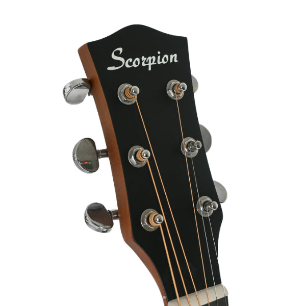 Scorpion SA80C Dreadnought Cutaway Body Acoustic Guitar Suitable for Beginner