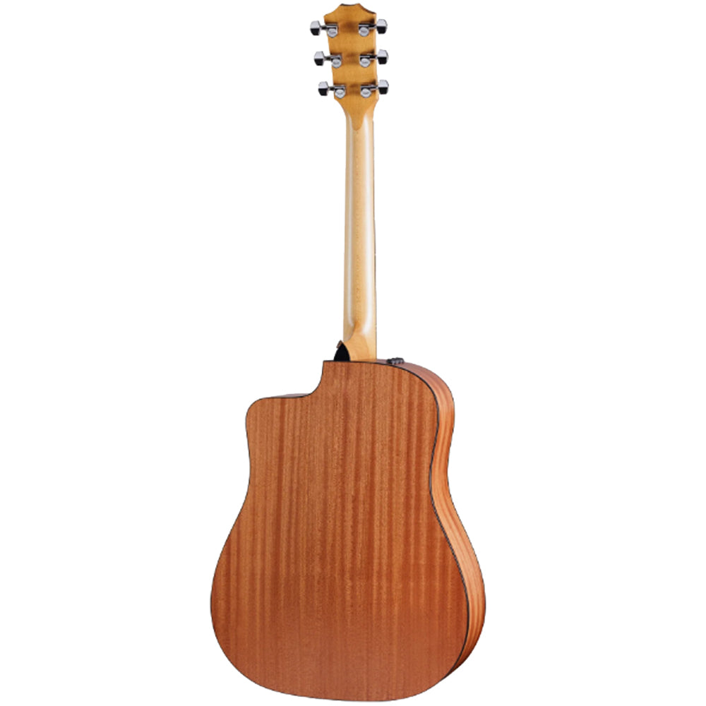 Taylor 110ce-S Dreadnought Spruce Top Acoustic Electric Guitar with Gig Bag - Natural Sapele (110ce S)