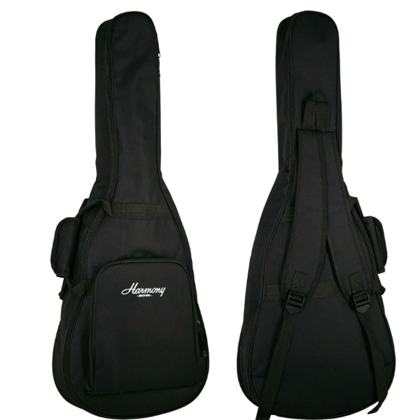 Harmony Foundation Series Terra Petite Dreadnought Acoustic Guitar with Bag - Natural Satin