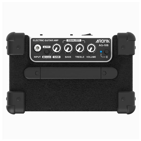 Aroma AG-10S 10 Watt Amplifier for Electric Guitar with Bluetooth (AG10S)