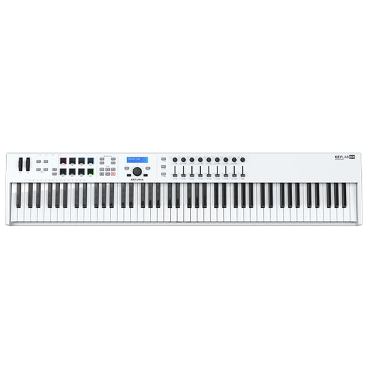 Arturia Keylab Essential 88 Key USB MIDI Controller Keyboard - White (Key Lab)