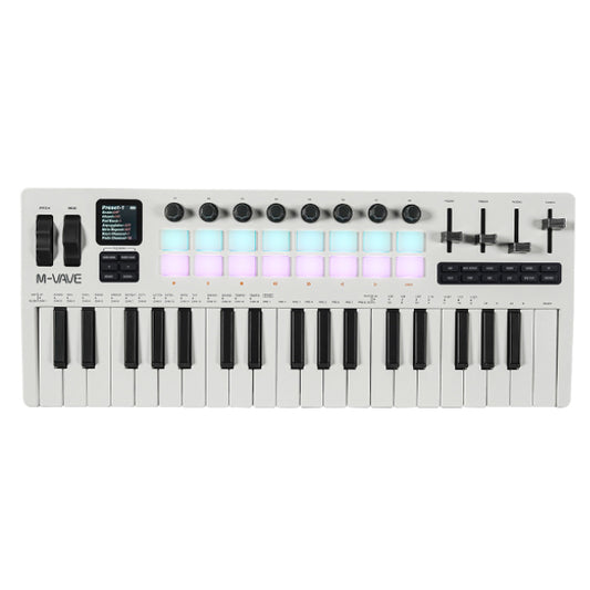 M-VAVE SMK-37 PRO 37 Key Portable Mini USB Keyboard Controller (SMK37 SMK 37)