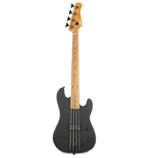 LUXARS S-KB20 4 String Mini Bass Guitar Poplar Body with Roasted Maple Fingerboard - Package