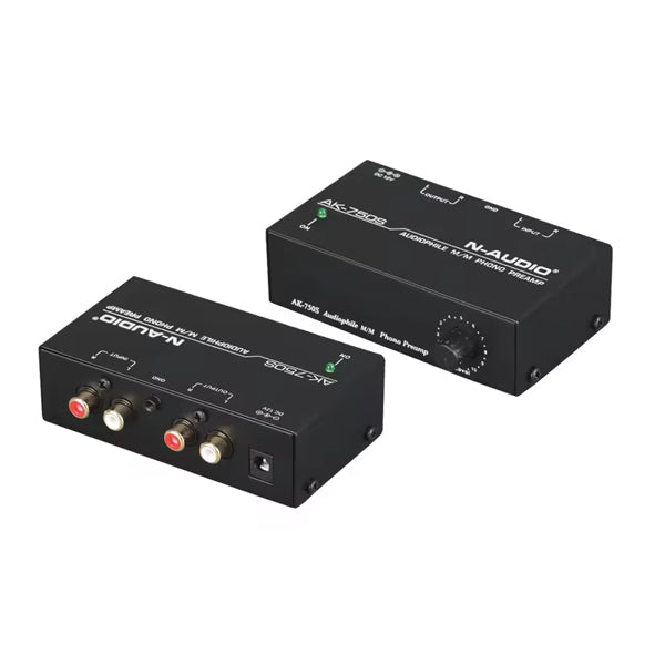 N-Audio AK-750S Audophile Phono Turntable Preamp Amplifier (AK750S)