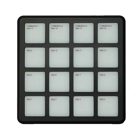 M-VAVE SMC-PAD Pocket Wireless MIDI Controller with 16 RGB Velocity-sensitive Pad (SMCPAD SMC PAD)