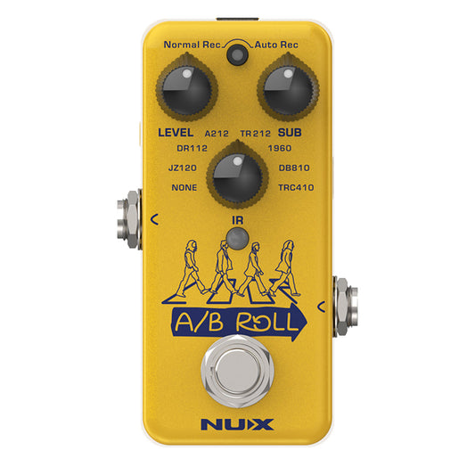 Nux NOL-1 A/B Roll Octave and Loop Guitar Effect Pedal (NOL1)
