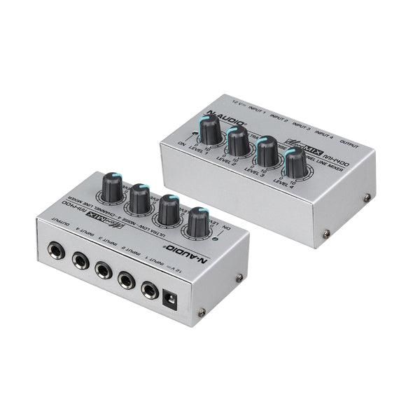 N-Audio MX400 MicroMIX 4 Channel Ultra Low Noise Analog Line Mixer