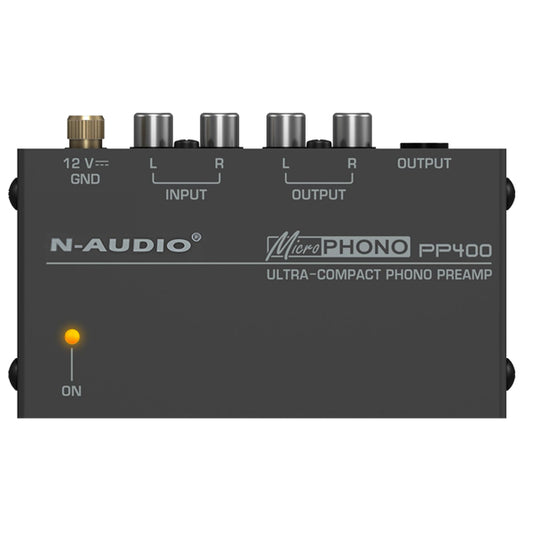 N-Audio PP400 Microphono Ultra Compact Phono Preamp Amplifier