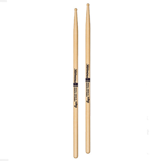 ProMark TX424W Horacio "El Negro" Hernandez Hickory Small Round Wood Tip Drumsticks
