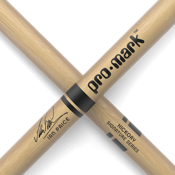 ProMark TX808LW Ian Paice Hickory Large Round Wood Tip Drumsticks
