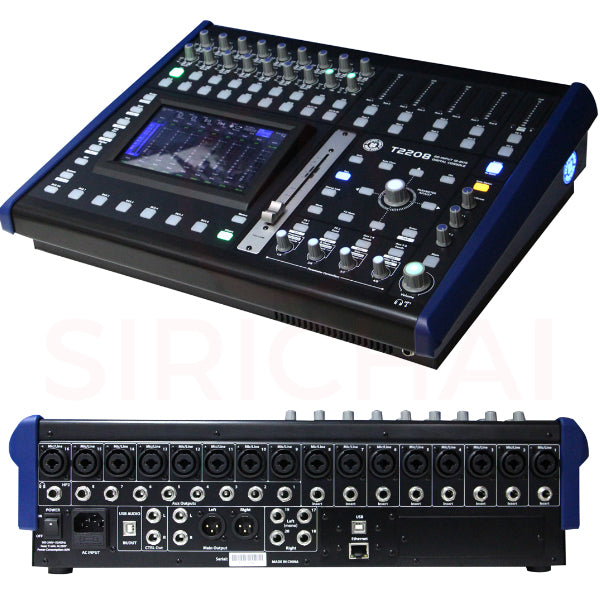 Topp Pro T2208 16 Channel Digital Mixer Console with 7 Inch Touch Screen