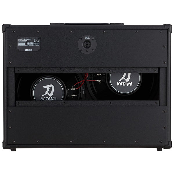 Boss Katana Cabinet 212 150 Watt 2x12 inch Guitar Speaker Cabinet with Removable Back Panel
