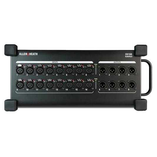 Allen & Heath DX168 16 in 8 Out Portable Stage Box DX I/O Expander Rugged