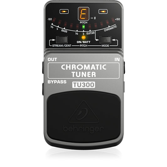 Behringer TU-300 Chromatic Tuner for Guitar Bass (TU300 TU 300)