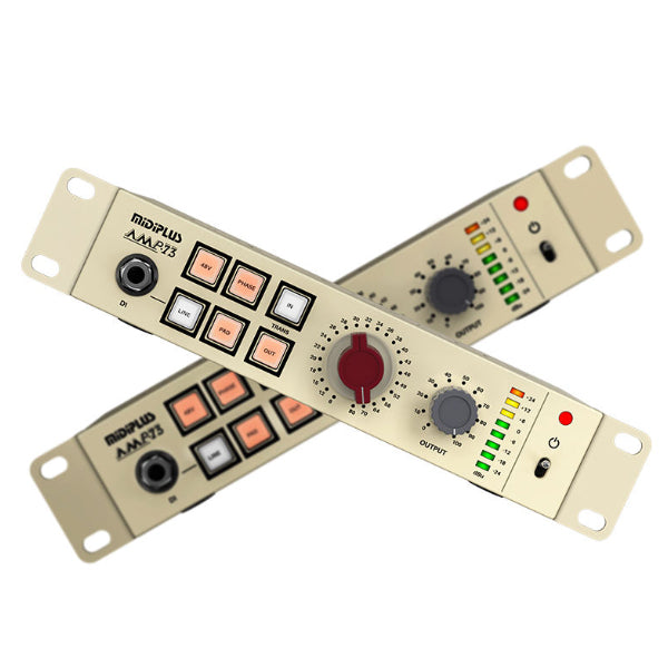 MIDIPLUS AMP·73 Analog Microphone Preamplifier with Switchable Transformers
