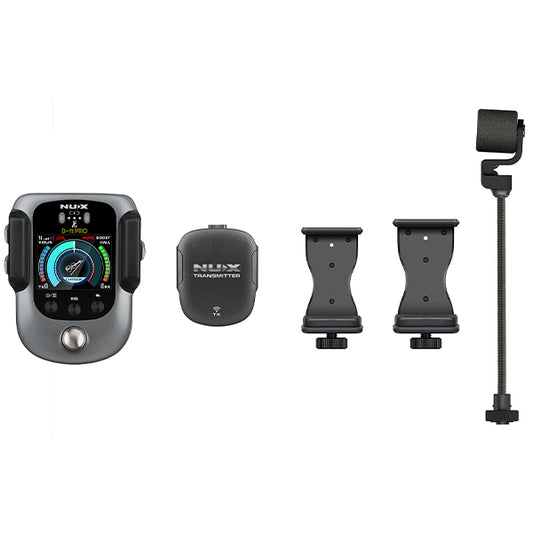 Nux B-11 PRO Wireless System for Violin and Viola with Built In Effects (B11 Pro)
