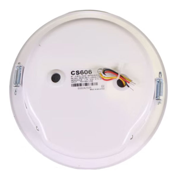 Amperes CS606 6 Inch 6Watt Dual Cone Speaker Ceiling Installation Loudspeaker