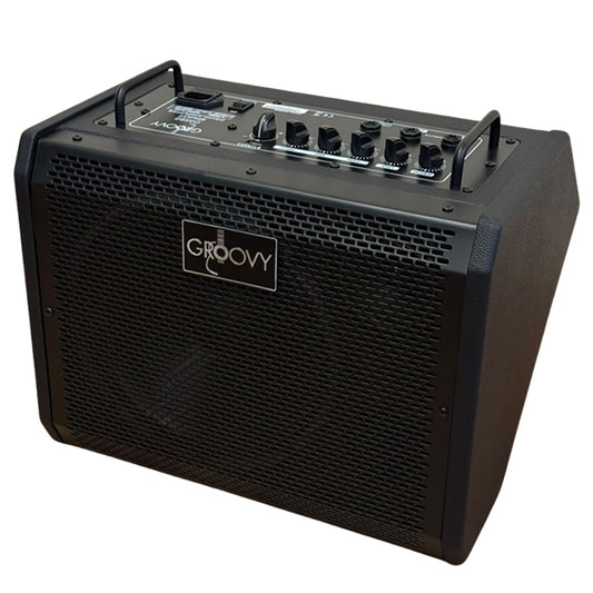 Groovy DM80 80 Watt 10 Inch Personal Monitor Electronic Drum Amplifier Speaker Amp with Bluetooth