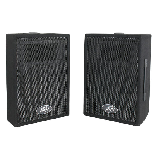Peavey PVi 10 100 Watt 10 Inch Passive Two Way PA Speaker - Pair (Pvi10)
