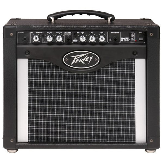 Peavey Rage 258 25 Watt 8 Inch Speaker Electric Guitar Combo Amplifier (Rage258)