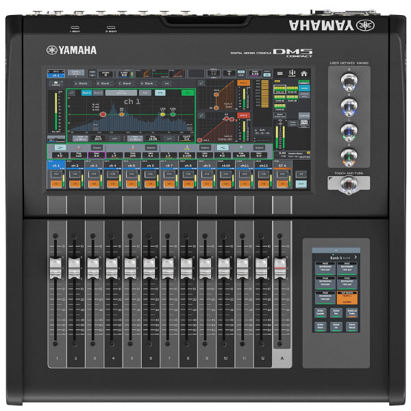 Yamaha DM5C 48 Channel Portable Digital Mixer with Touchscreen and Bluetooth