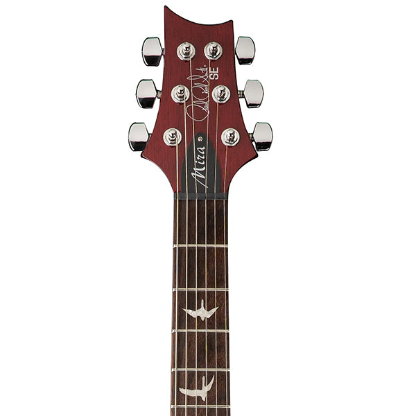 PRS SE Mira MIVC Solidbody Electric Guitar with HH Pickup and Gig Bag - Vintage Cherry