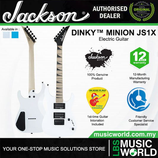 Jackson JS1X Dinky Minion Poplar Body Maple Fretboard Electric Guitar HH Pickup