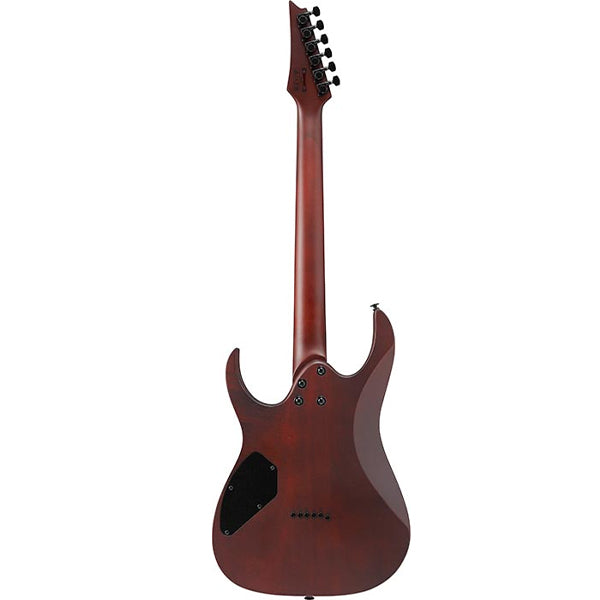 Ibanez GRG121PAR Okoume Body Poplar Burl Top Electric Guitar with HH Pickup - Deep Dusk Burst Flat