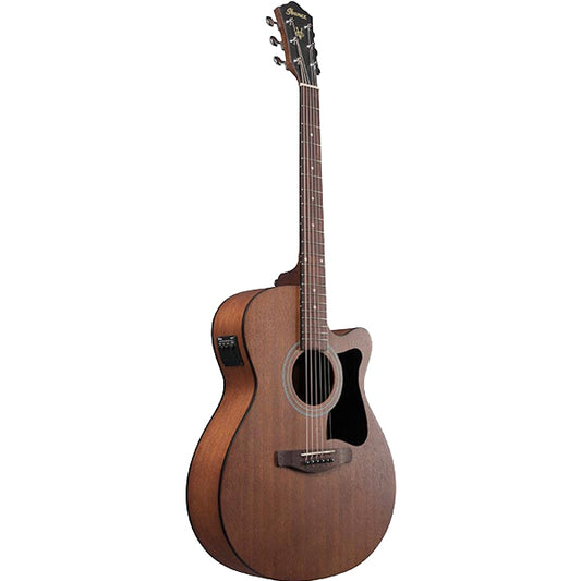 Ibanez VC44CE Cutaway Grand Concert Body Acoustic Electric Guitar with Nandu Wood Fretboard - Open Pore Natural (VC44 CE)