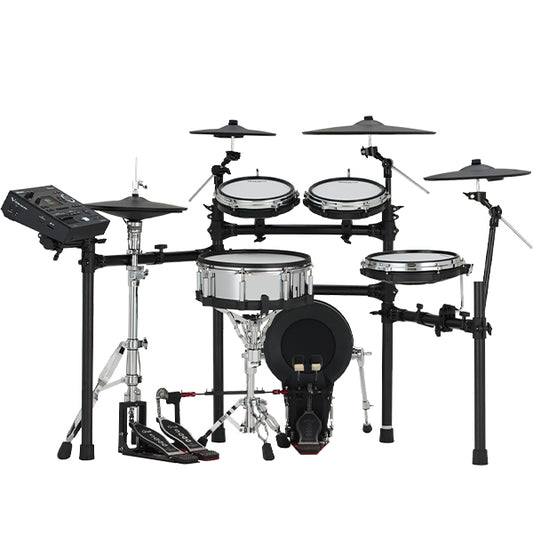 Roland TD516 Digital Electronic V-Drums Kit Package with Amplifier and Expandable V51 Module