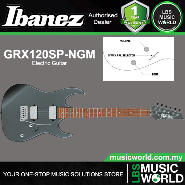 Ibanez GRX120SP Poplar Body Electric Guitar with HH Pickup and Jatoba Fretboard