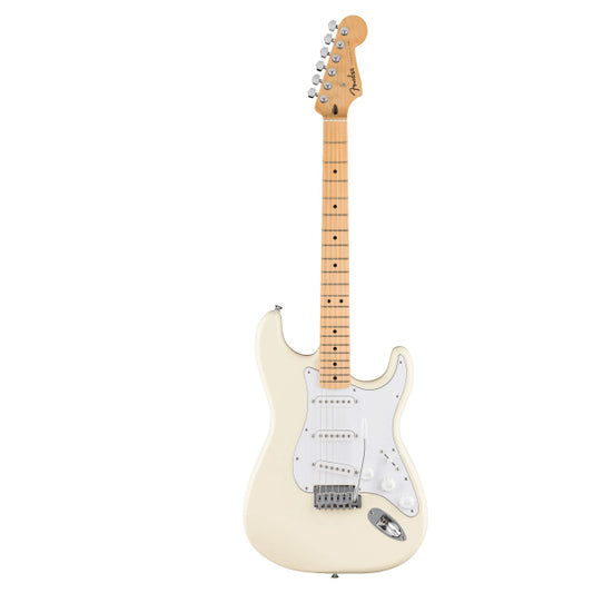 Fender Standard Stratocaster Electric Guitar with SSS Pickup and Maple Fingerboard