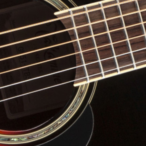 Takamine GN51-BSB NEX Body Solid Spruce Top Acoustic Guitar with Bag - Brown Sunburst (GN51 BSB)