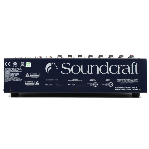 Soundcraft EPM8 10 Channel Analog Mixer with 8 Mic Preamps (EPM 8)